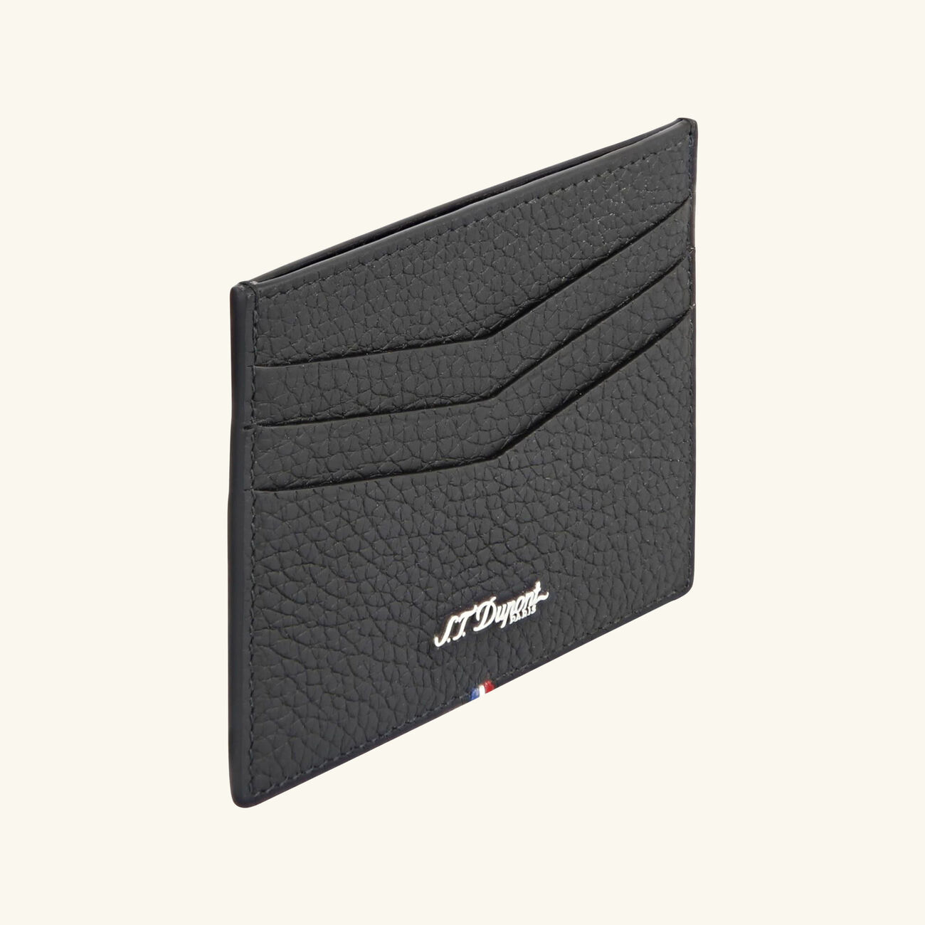 Neo Capsule Card Holder Black st dupont neo capsule card holder black