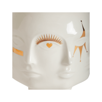 Gilded Muse Dora Maar Vase Medium White jonathan adler gilded muse dora maar vase medium white