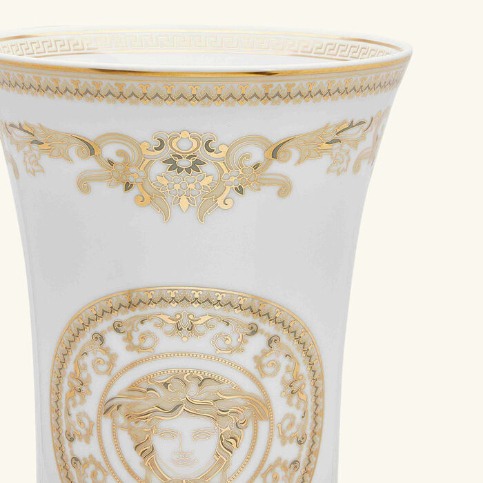 versace medusa gala vase medium white