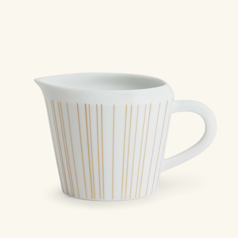 bernardaud sol milk pitcher gold
