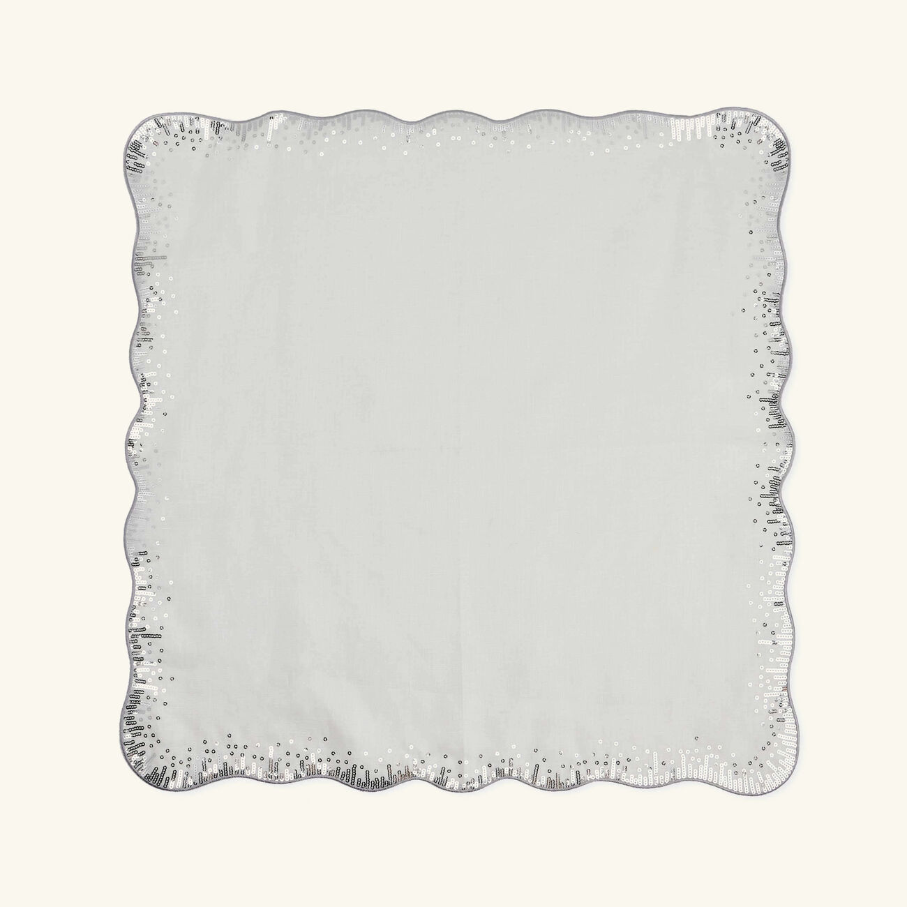 Sequin Spray Napkin White kim seybert sequin spray napkin white