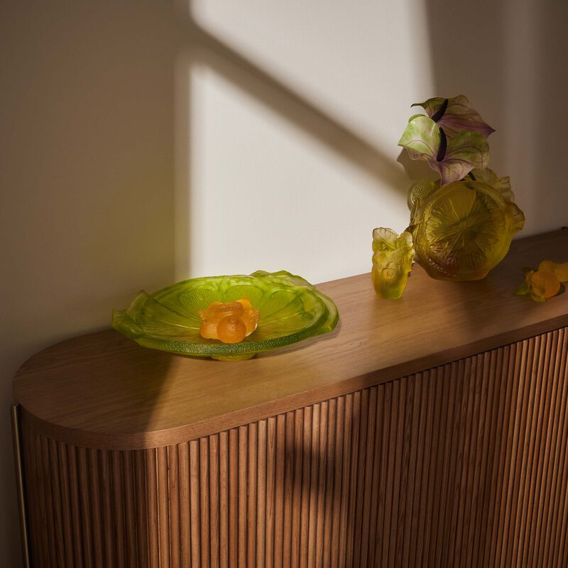 دوم قطعة الديكور سيتروس صفراء اللون   إصدار محدود