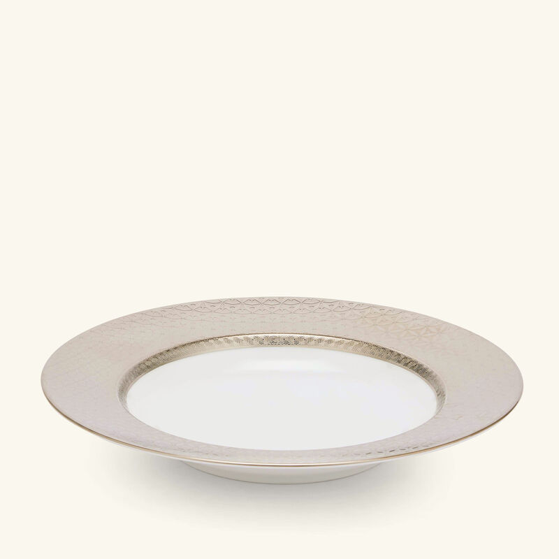 Divine Soup Plate Round Silver 22cm bernardaud divine soup plate round silver 22cm