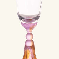 Or d'Abeille Champagne Glasses Pink Set Of 6 daum or d abeille champagne glasses pink set of 6