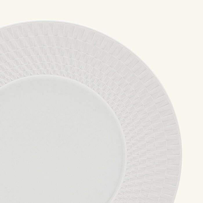 bernardaud twist salad plate round white 21cm