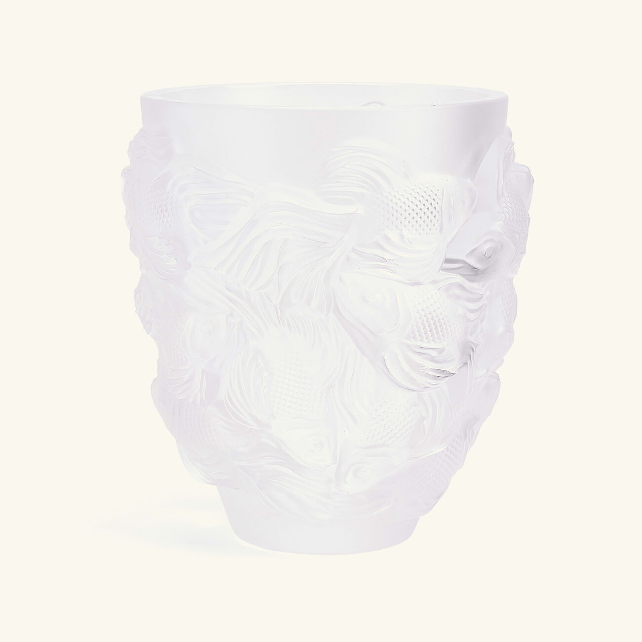 Rosetail Vase Small Clear lalique rosetail vase small clear