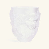 Rosetail Vase Small Clear lalique rosetail vase small clear