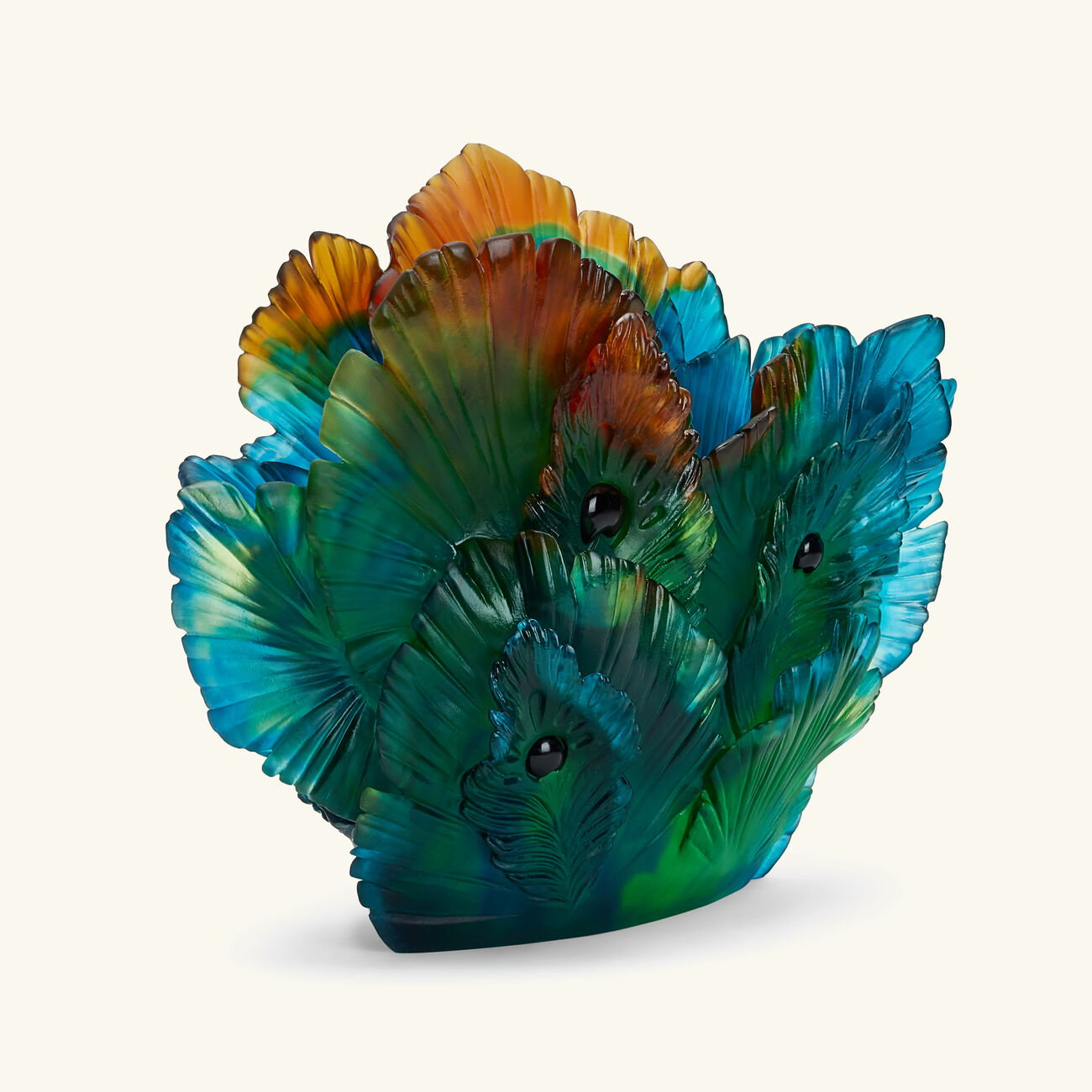 دوم مزهرية فلور دو باون متوسطة خضراء