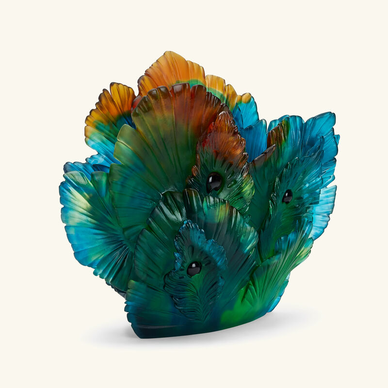 دوم مزهرية فلور دو باون متوسطة خضراء