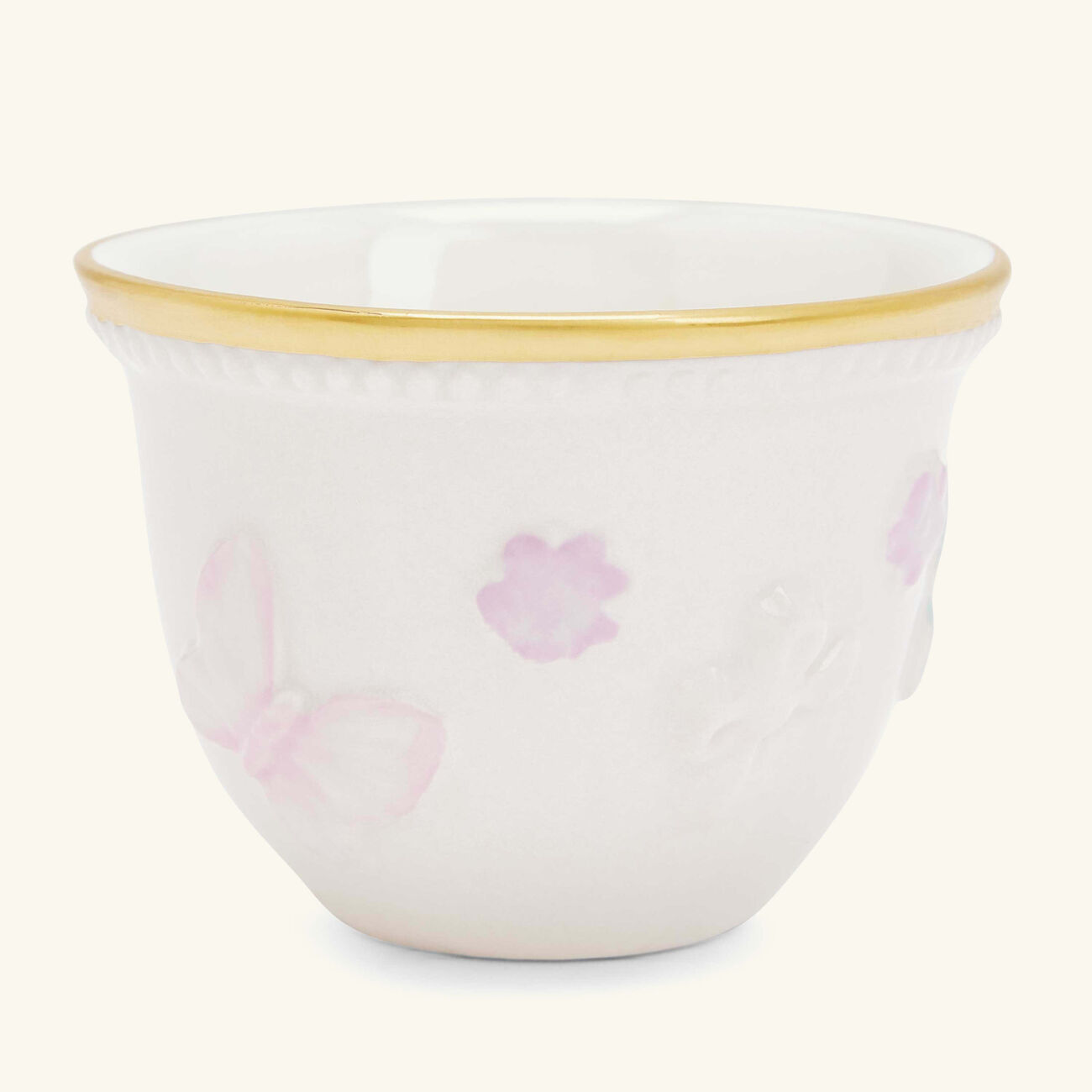 Butterfly Arabic Coffee Cup Pink villari butterfly arabic coffee cup pink
