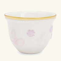Butterfly Arabic Coffee Cup Pink villari butterfly arabic coffee cup pink