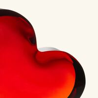 Zinzin Heart Figurine Mini Red baccarat zinzin heart figurine mini red