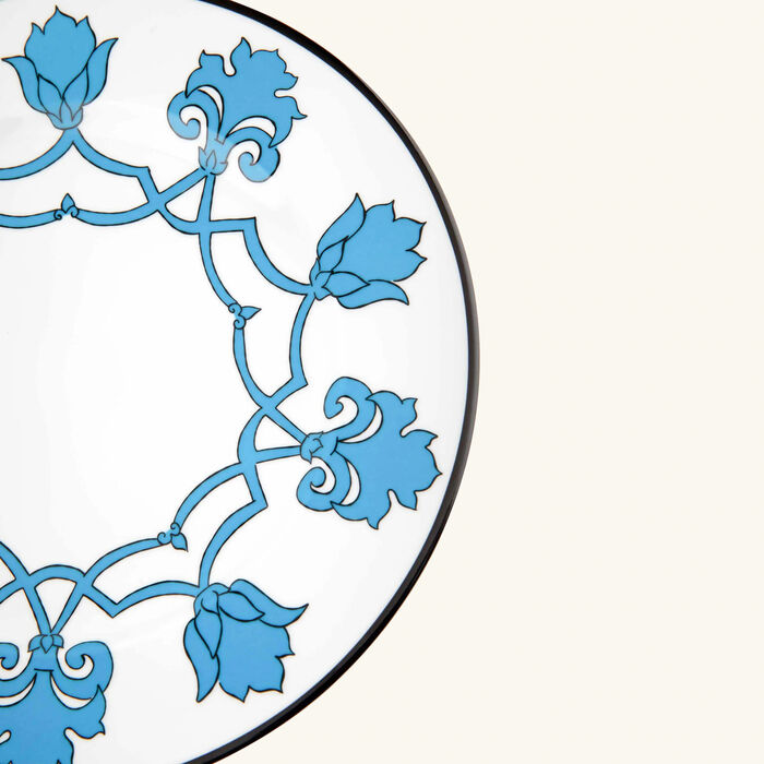 pinto paris jaipur dinner plate round blue 26cm