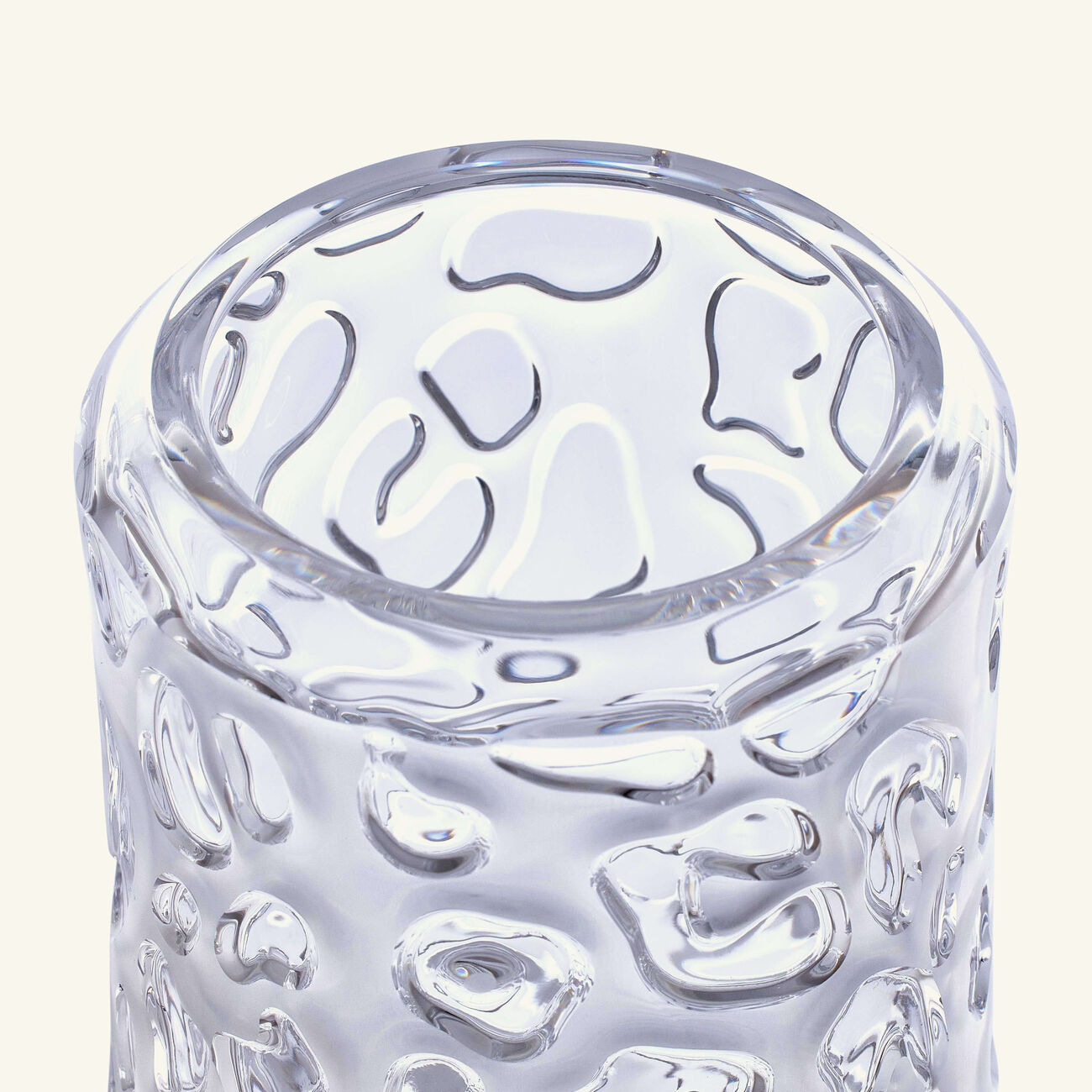 لاليك مزهرية بانتير صغيرة شفافة