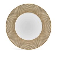 Malmaison Imperiale Porcelain Underplate Gold Finish, small