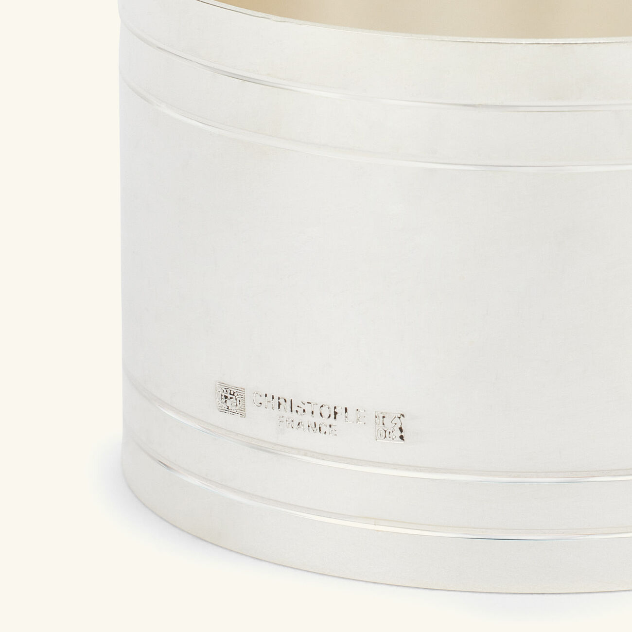 christofle nathalie napkin ring silver plated