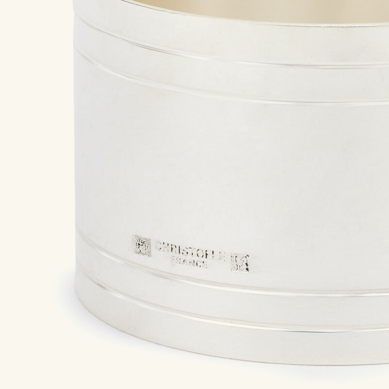 christofle nathalie napkin ring silver plated