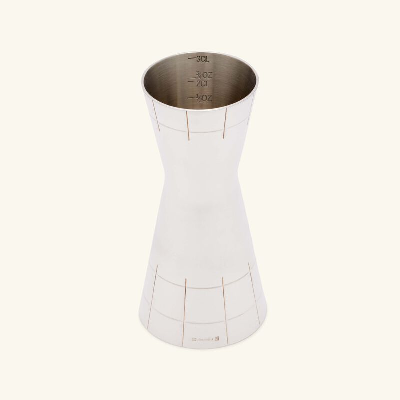 christofle graphik jigger silver plated