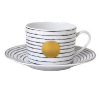 Aboro Tea Cup And Saucer, small