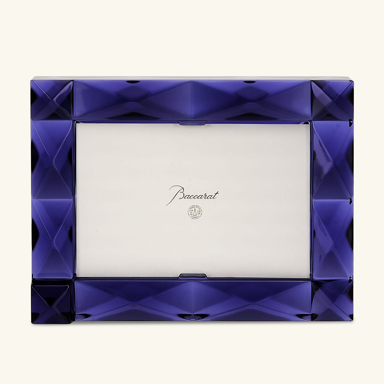 Louxor Picture Frame Blue 10x15cm baccarat louxor picture frame blue 10x15cm