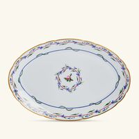 Le Gobelet Du Roy Serving Platter Oval White 33cm bernardaud le gobelet du roy serving platter oval white 33cm