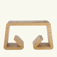 Riviera Waterfall Console Brown jonathan adler riviera waterfall console brown