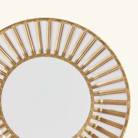 Vannerie Dessert Plate Gold 21Cm pinto paris vannerie dessert plate gold 21cm