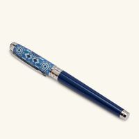 st dupont alhambra medium eternity ballpoint pen blue
