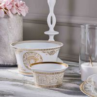 Medusa Gala Dessert Bowl White 11cm versace medusa gala dessert bowl white 11cm