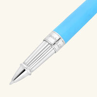st dupont line d eternity rollerball pen blue