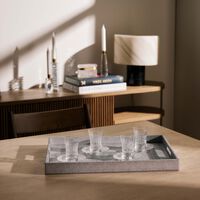 dimlaj dar tea cups with saucer clear set of 6