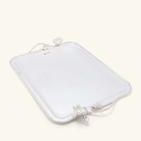 christofle anemone serving tray rectangular large silver plated