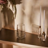 كريستوفل مزهرية جرافيك صغيرة شفافة