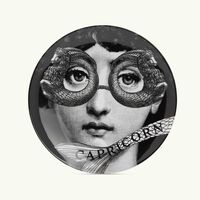 فورناسيتي طبق تزيين الجدار تيما إي فاريازيوني 357 برمز برج الجدي