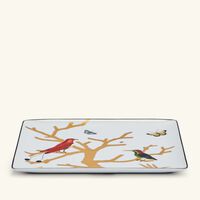 Aux Oiseaux Serving Platter Sqaure Gold 22cm bernardaud aux oiseaux serving platter sqaure gold 22cm