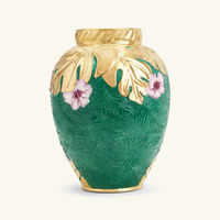 villari acapulco vase green