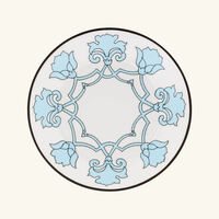 pinto paris jaipur dessert plate round aqua 21cm