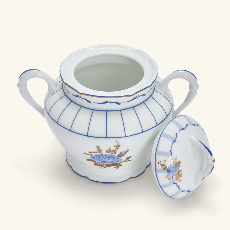 Brocante Sugar Bowl Blue bernardaud brocante sugar bowl blue