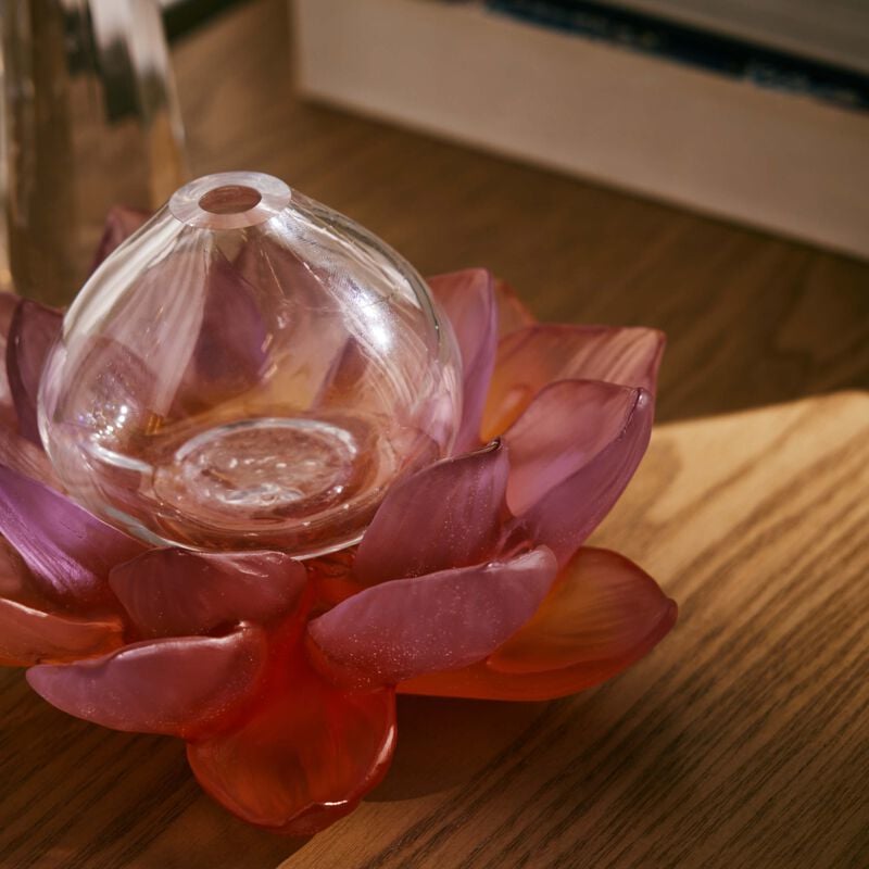 Jardin De Lotus Solifore Vase Mini Pink daum jardin de lotus solifore vase mini pink