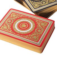 versace i love baroque playing cards set