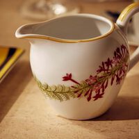 Jardin Indien Milk Pitcher White bernardaud jardin indien milk pitcher white