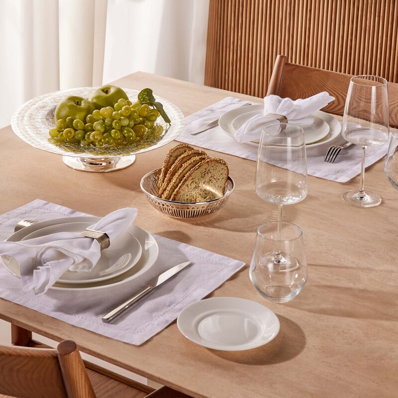 كريستوفل وعاء الضيافة جاردان ديدن باللون الفضي 35 سم