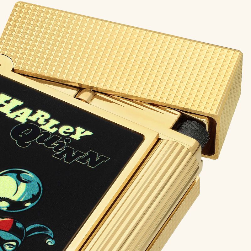 st dupont ligne 2 dc comics lighter gold