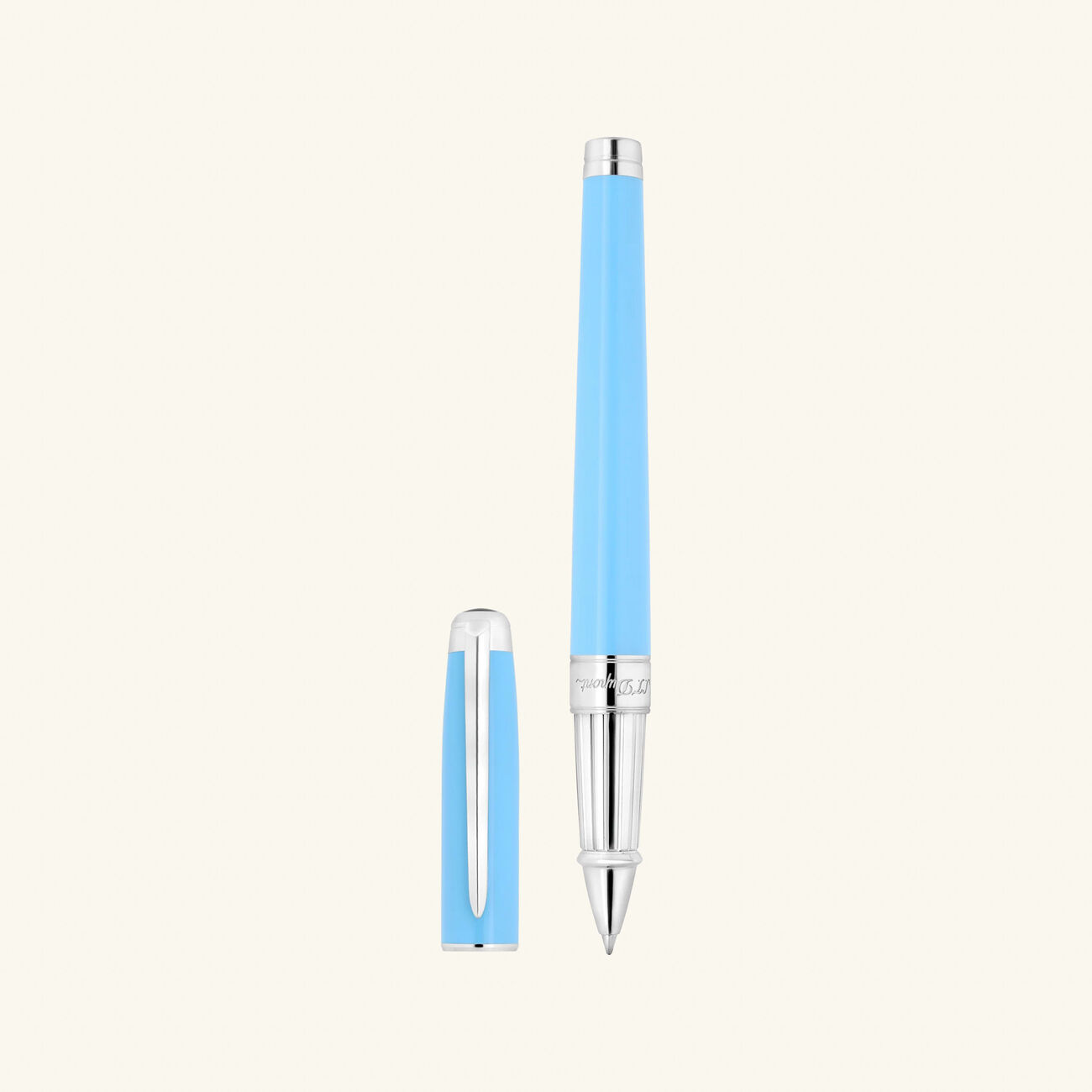 st dupont line d eternity rollerball pen blue