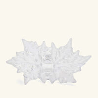 lalique champs  lys es centerpiece small clear