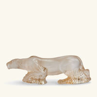 lalique timbavati lioness sculpture small white