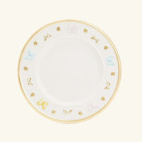 villari butterfly dessert plate white 21cm
