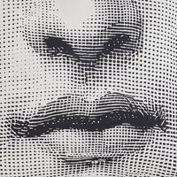 Tema e Variazioni no.397 Pillow fornasetti tema e variazioni no 397 pillow