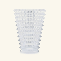 باكارا مزهرية آي دائرية متوسط شفافة