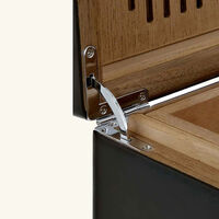 st dupont cigar humidor cube black